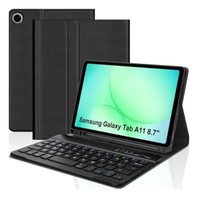 Funda Con Teclado Bluetooth Samsung Galaxy Tab A9/A11 8.7' Pulg
