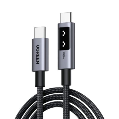 Cable De Carga Rápida USB-C a USB-C PD de 5A 1M UGREEN 100w