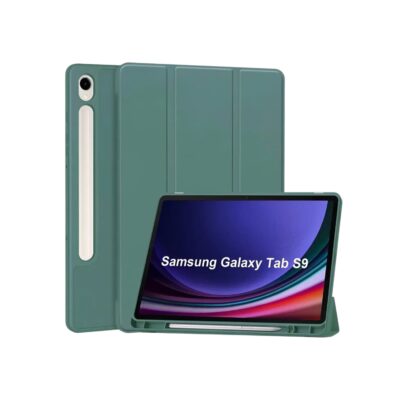Funda Smart Case C/ Port Pencil Para Samsung S9fe/s9 10.9/11 S10lite/S10fe VERDE