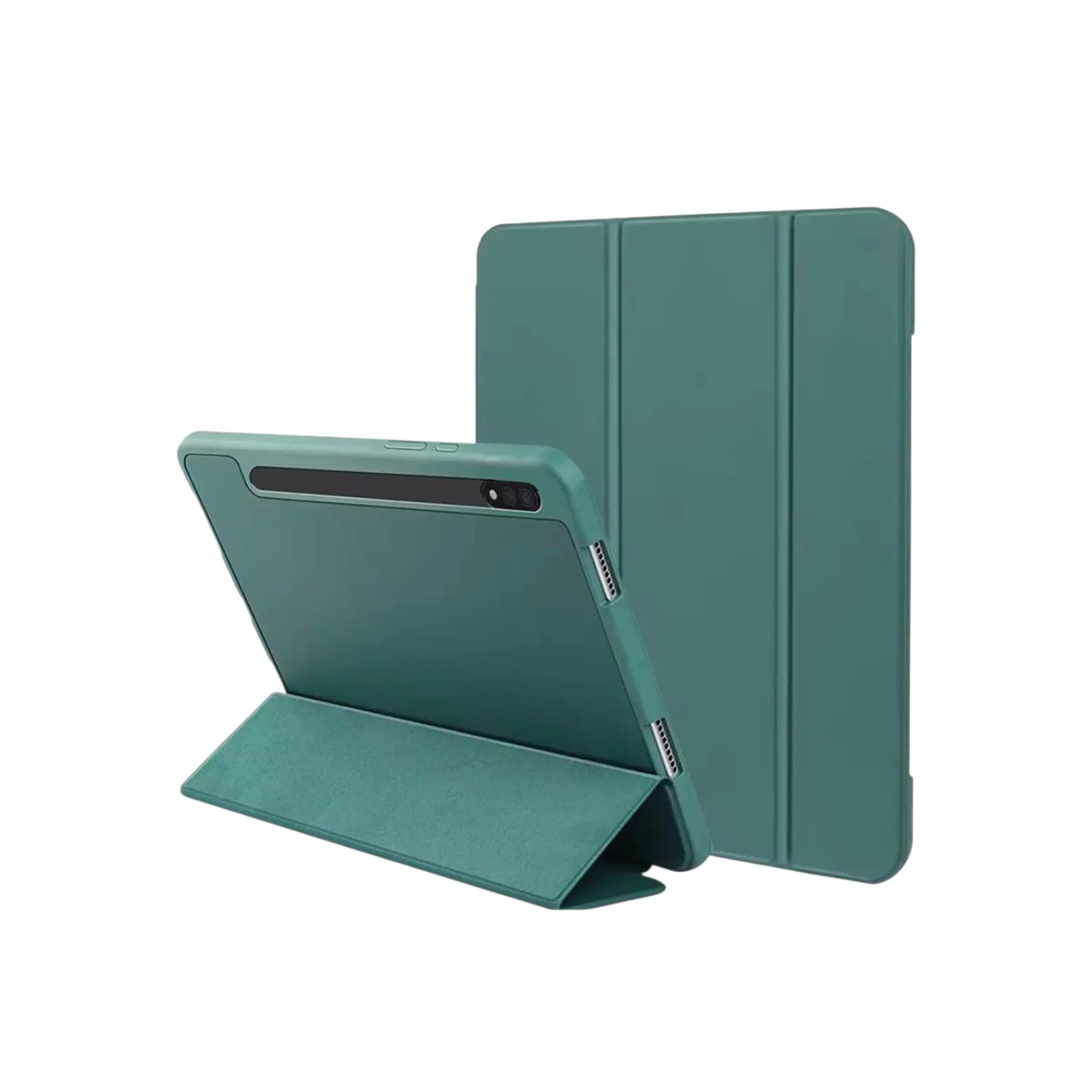 Funda Smart Case C/ Port Pencil Para Samsung S9fe/s9 10.9/11 S10lite/S10fe VERDE - Imagen 2