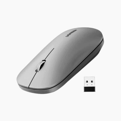 Mouse Inalámbrico Ultradelgado Gris Mu001 Ugreen