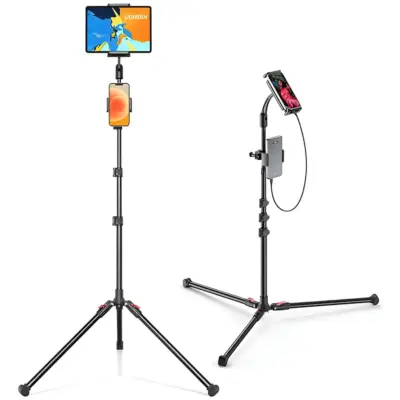 Trípode Dual 2 en 1 Ugreen LP585 Para Tablet iPad Smartphones